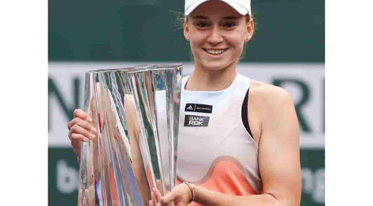 Elena Rybakina (pic credit BNP Paribas Open twitter)