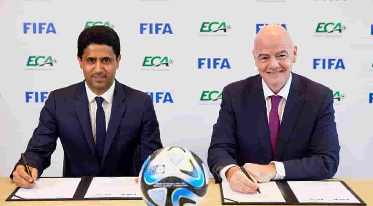 FIFA signs Memorandum of Understanding with ECA.(photofifa.com)