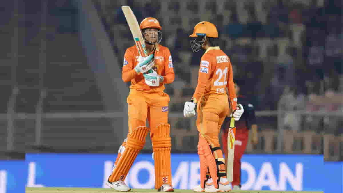 Harleen Deol, Sophia Dunkley fifties propel Gujarat Giants to 201/7 against RCB