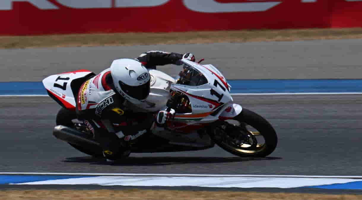 IDEMITSU Honda Racing India's riders gain more points in second race of 2023 ARRC, TTC.