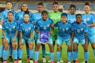 Indian women's football team to play AFC Women's Olympic Qualifiers in Bishkek. (Credit AIFF)