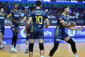 PVL Kochi Blue Spikers finish campaign with win over Mumbai Meteors