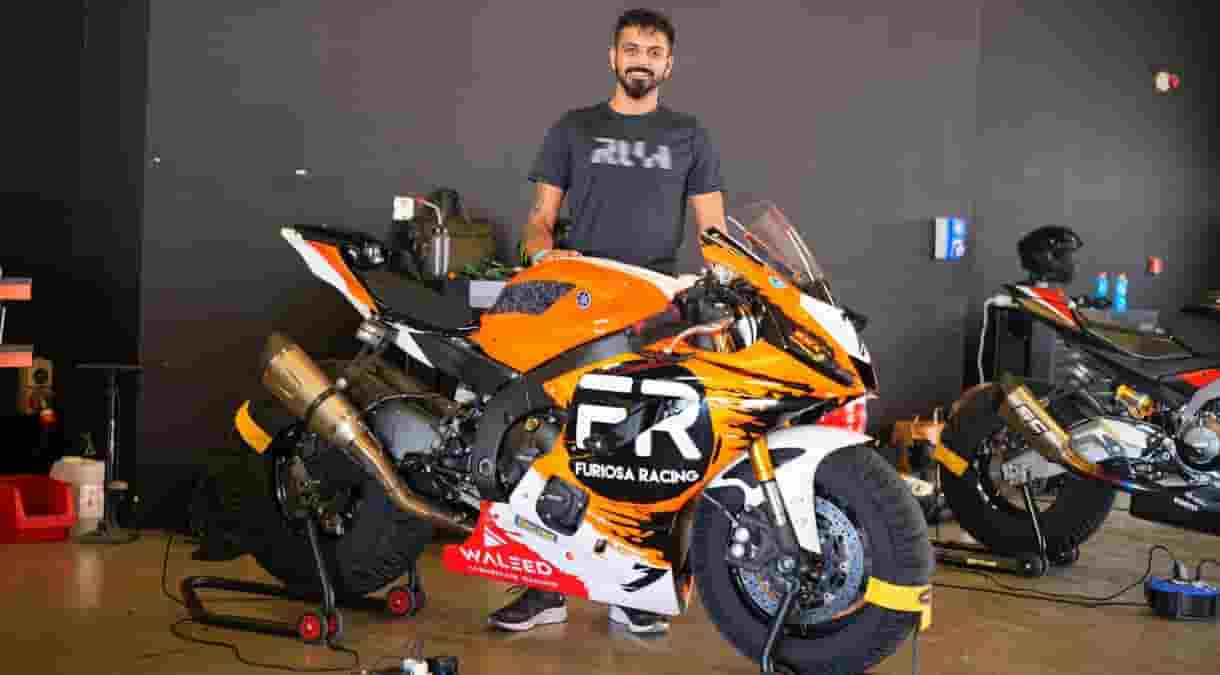 Rushab Shah excels in Sportsbike Super Series with seven podium finishes in Dubai