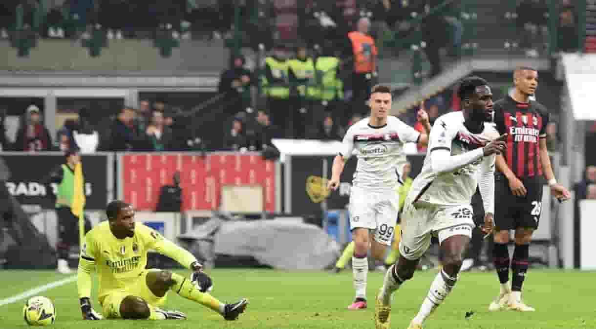 Salernitana hold Milan in Serie A