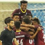 Santosh Trophy Karnataka make history, beat Services to reach final after five decades. (Credit AIFF)