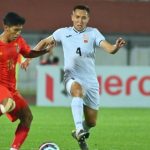 Tri-nation football Myanmar, Kyrgyz Republic play out 1-1 draw. (credit AIFF)