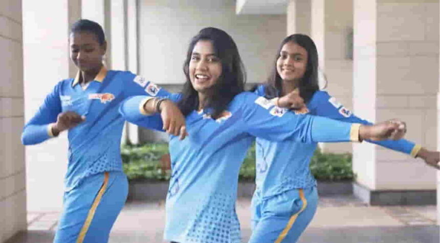 Watch as Gujarat Giants coach Mithali Raj shakes a leg to 'Manike Mage Hithe' ahead of the WPL 2023 season (photo twitter/GujaratGiants)