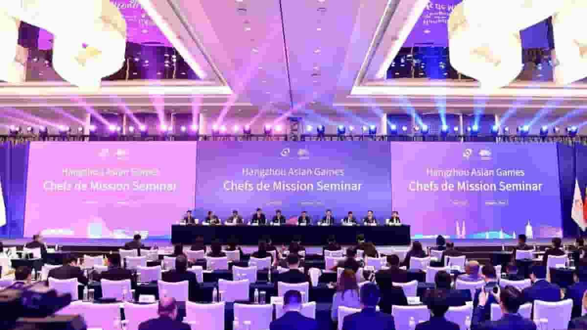 Chefs de mission seminar held to update Hangzhou Asian Games preparations