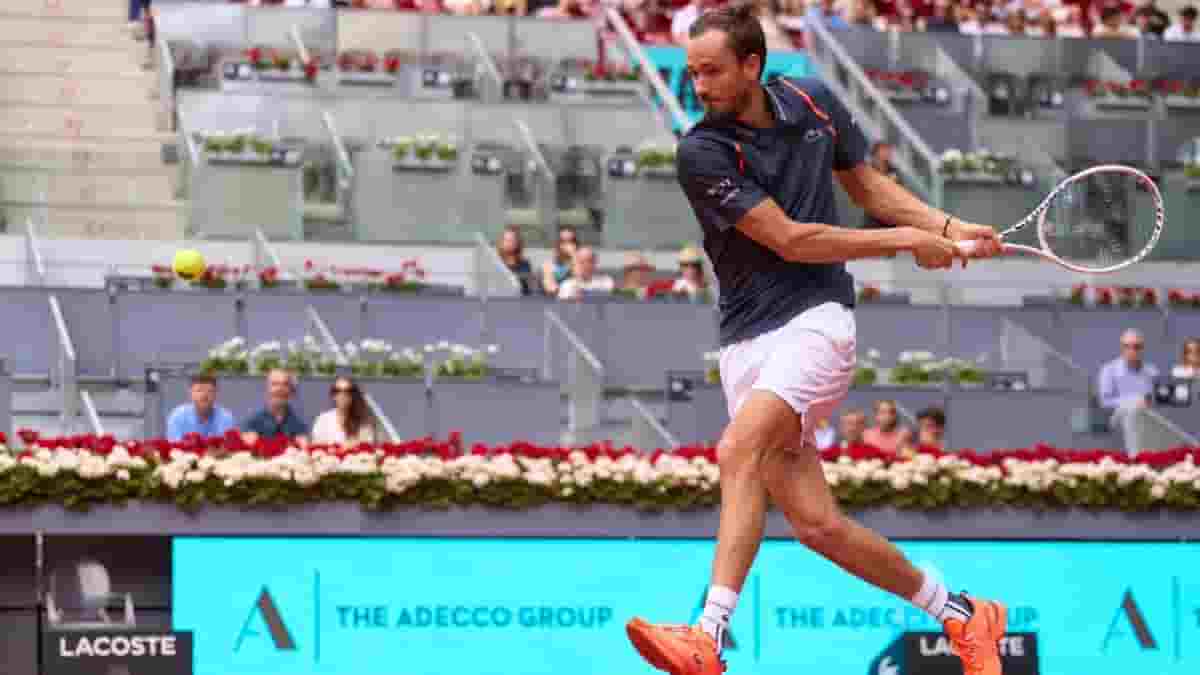 Madrid Open: Medvedev starts his campaign with win against Vavassori