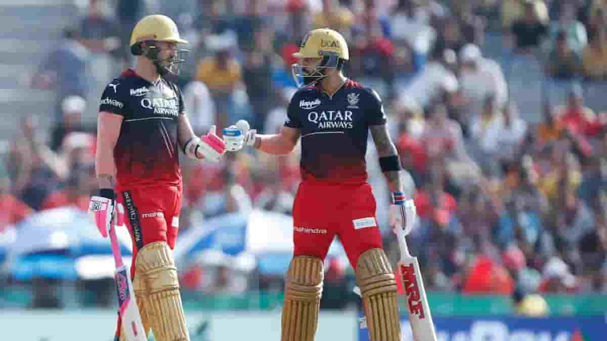 IPL 2023: Punjab Kings make strong comeback to keep RCB to 174/4 despite Du Plessis' 84