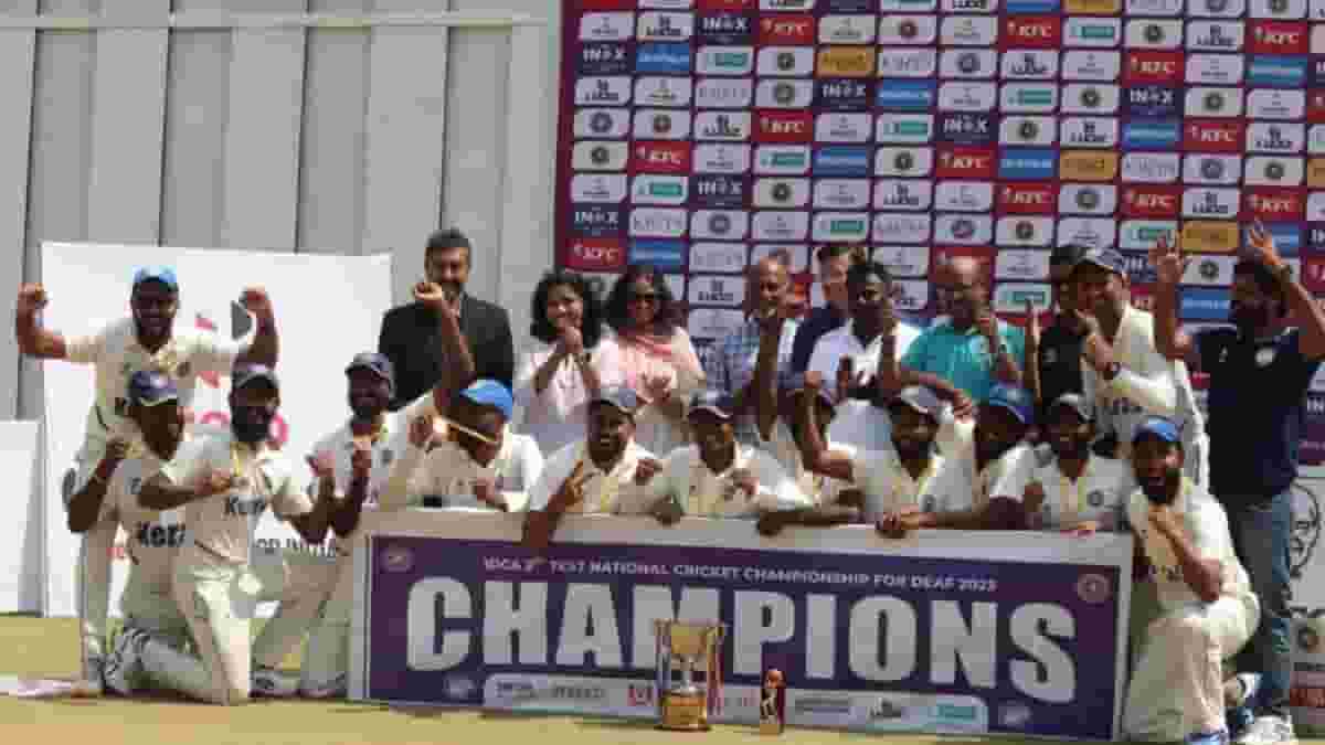 Kerala deaf team wins IDCA 2nd Test National Cricket Championship