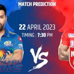 IPL 2023: MI vs PBKS, Match Prediction and more details