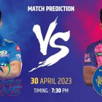 IPL 2023: MI vs RR, Match Prediction and more details