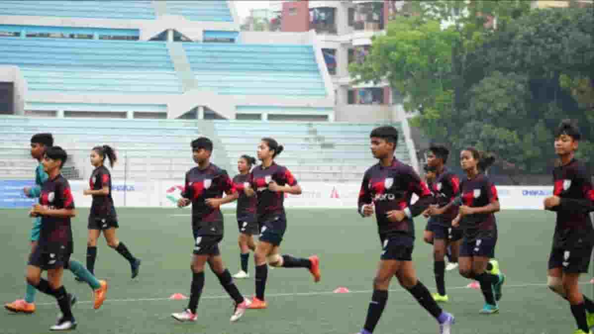 PV Priya names U-17 Women[s squad for U-17 AFC Women's Asian Cup Qualifiers in Bishkek.(photo:aiff.com)