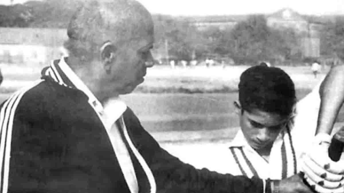 They mentored Sachin and turned him into a one-in-a-lifetime star