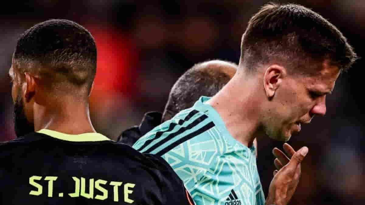 Europa League: Wojciech Szczesny struggles to breathe during match
