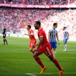 Bayern Munich down Hertha to recapture top spot in Bundesliga.(photo@FCBayernTwitter)