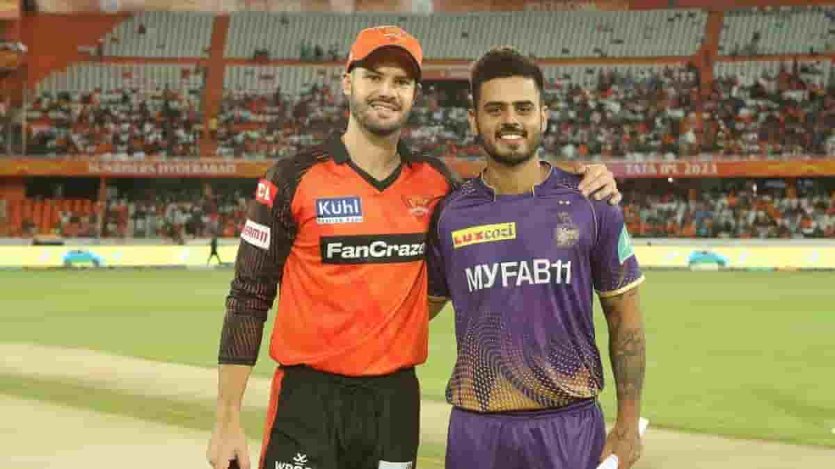 IPL 2023 Kolkata Knight Riders win toss, opt to bat first against Sunrisers Hyderabad