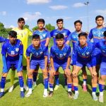 India U-17s men's football team beats FC Augsburg U-17 in Germany