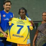 IPL 2023: CSK felicitates Elephant caregivers Bomman, Bellie and Oscar-winning director Kartiki Gonsalves