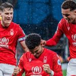 Premier League Everton, Nottingham Forest out of bottom three in dramatic day.(photo@NFFCTwitter)