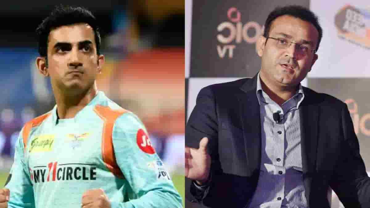 Sehwag on Gambhir