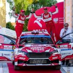 European Rally Championship: Team MRF Tyres takes victory in Rally Poland