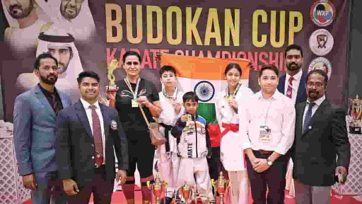 Gurugram: Woman, grand-daughter among 4 win medals in Int'l Karate Championship in Dubai