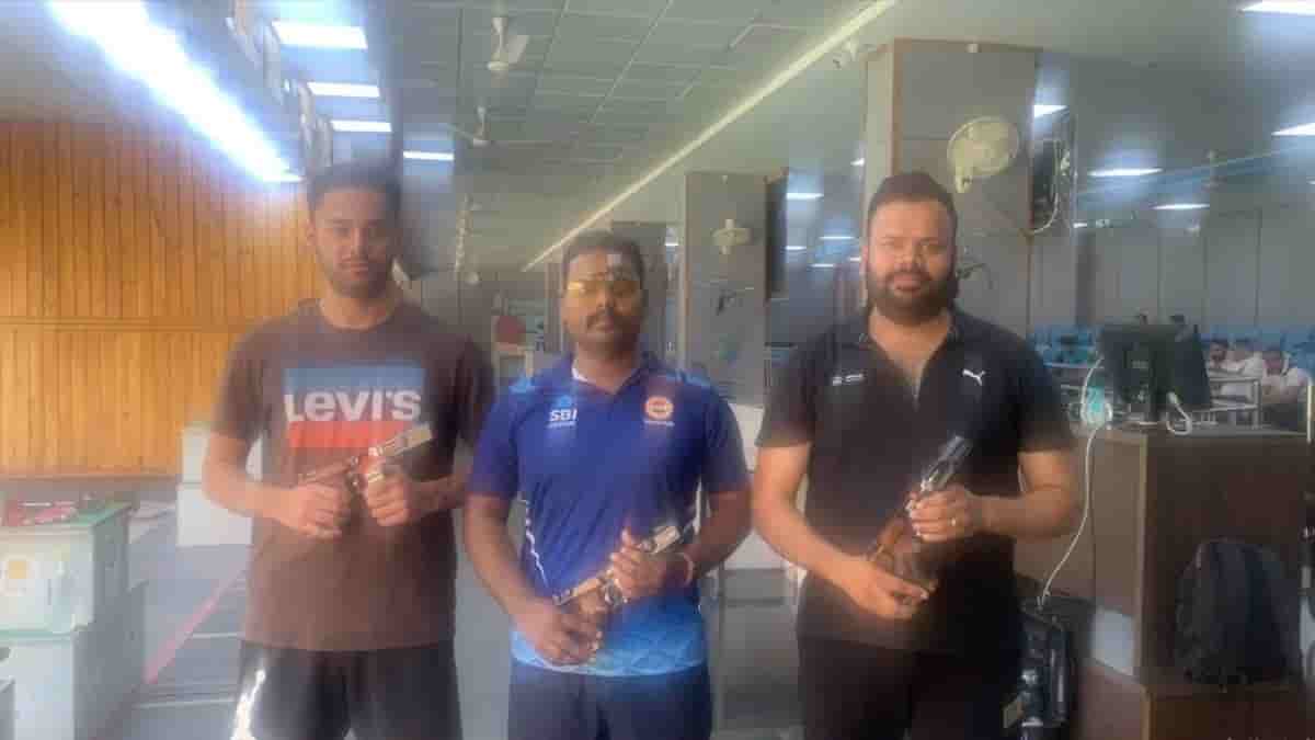 Bhavesh Shekhawat wins 25m Rapid Fire Pistol in Kumar Surendra Singh Memorial