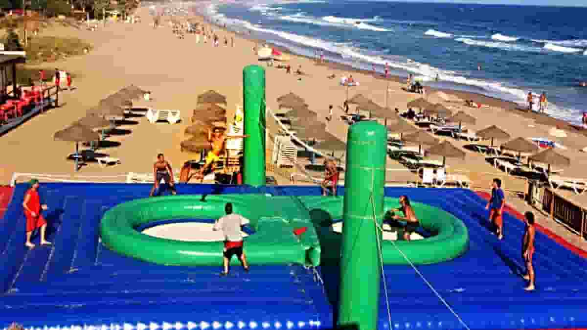Bossaball (Photo source: Wikipedia)