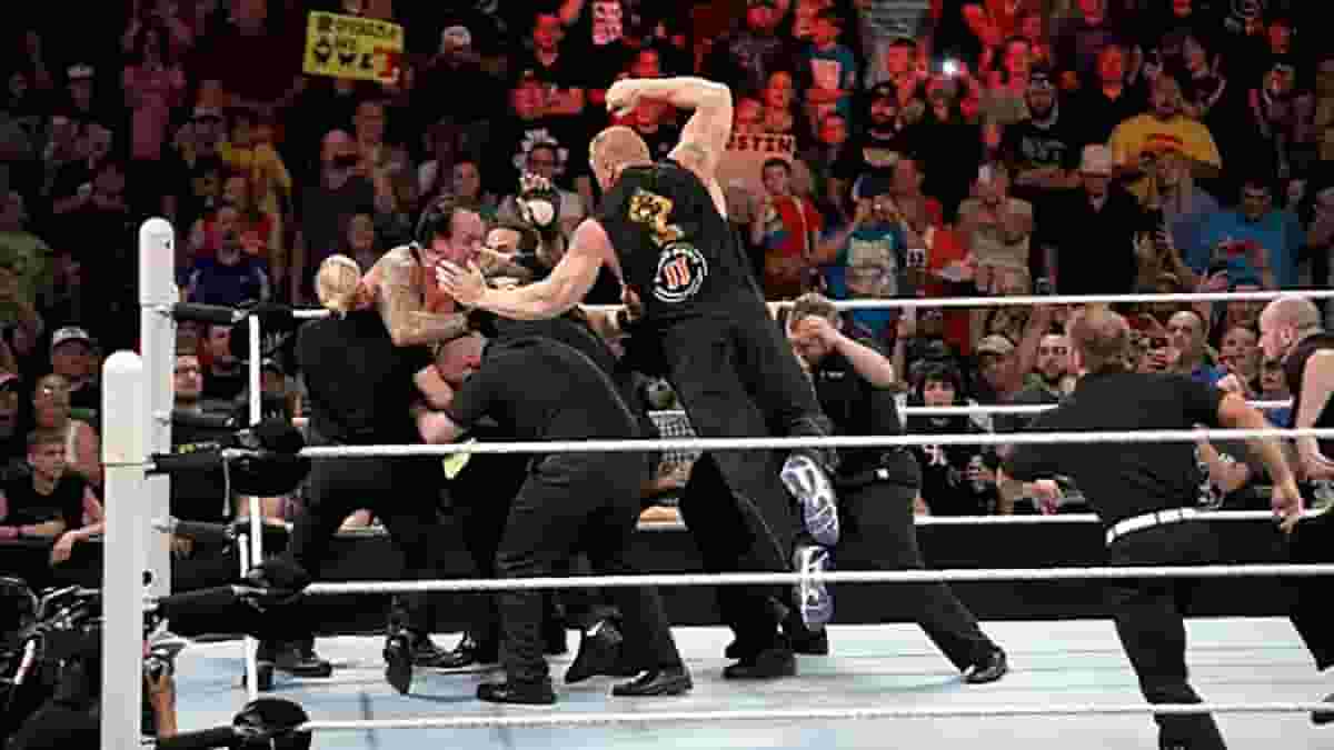 Brock Lesnar vs The Undertaker (Photo- WWE)