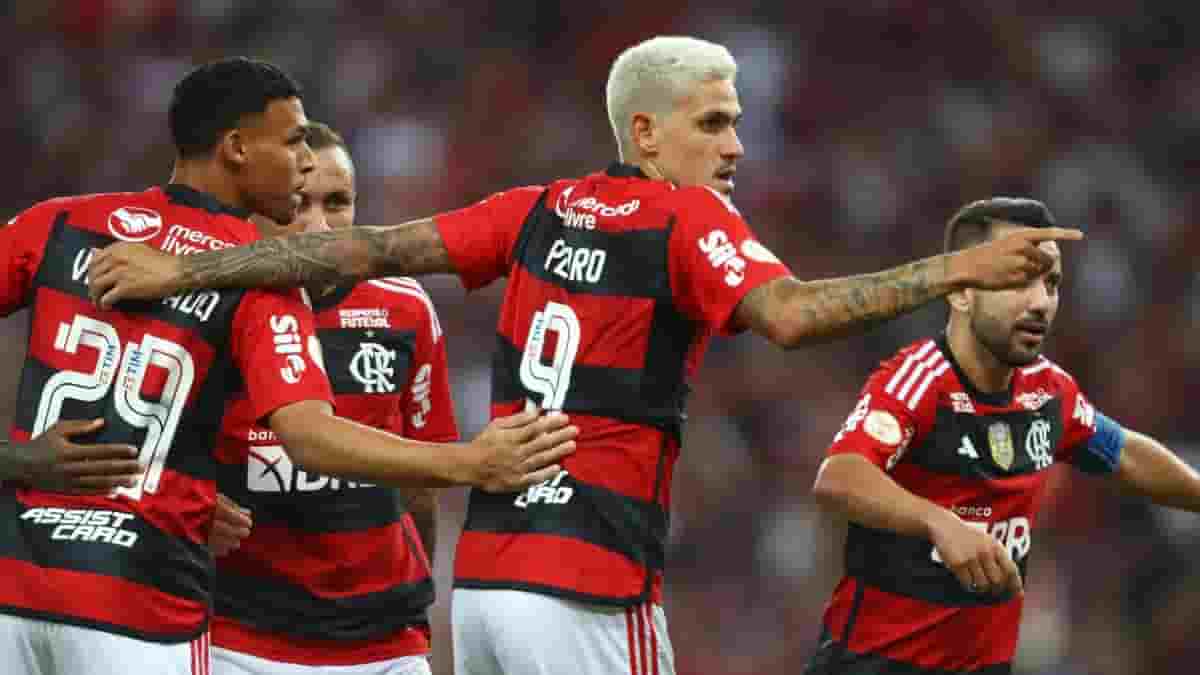 Flamengo beat Gremio to rise to third in Brazil's top flight.(Photo: @Flamengo)