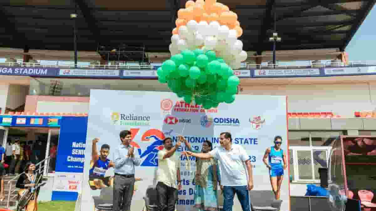 Inter-State Athletics Championships kicks off at Kalinga stadium in Bhubaneswar