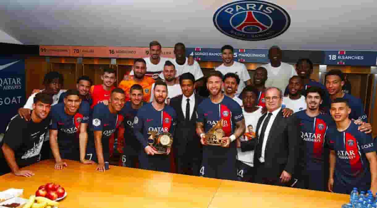 Messi, Ramos end PSG careers in home defeat.(PIC CREDIT: Paris Saint-Germain twitter)