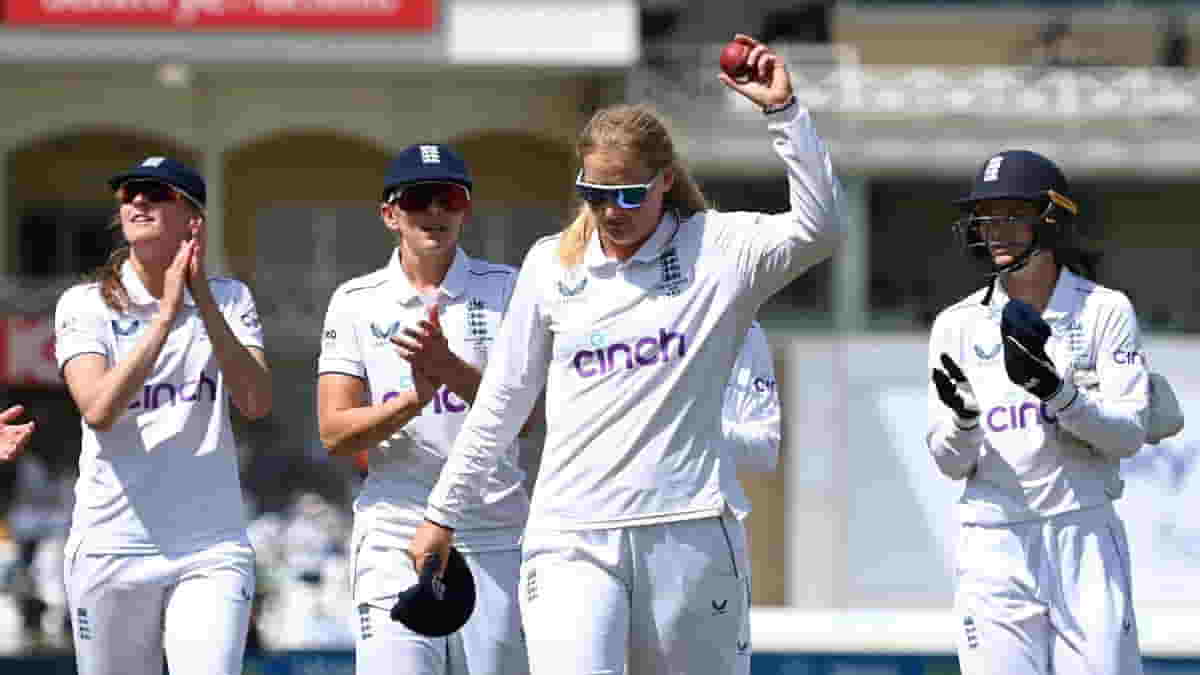 Women's Ashes: At times you felt England were very dependent on Ecclestone, says Edwards