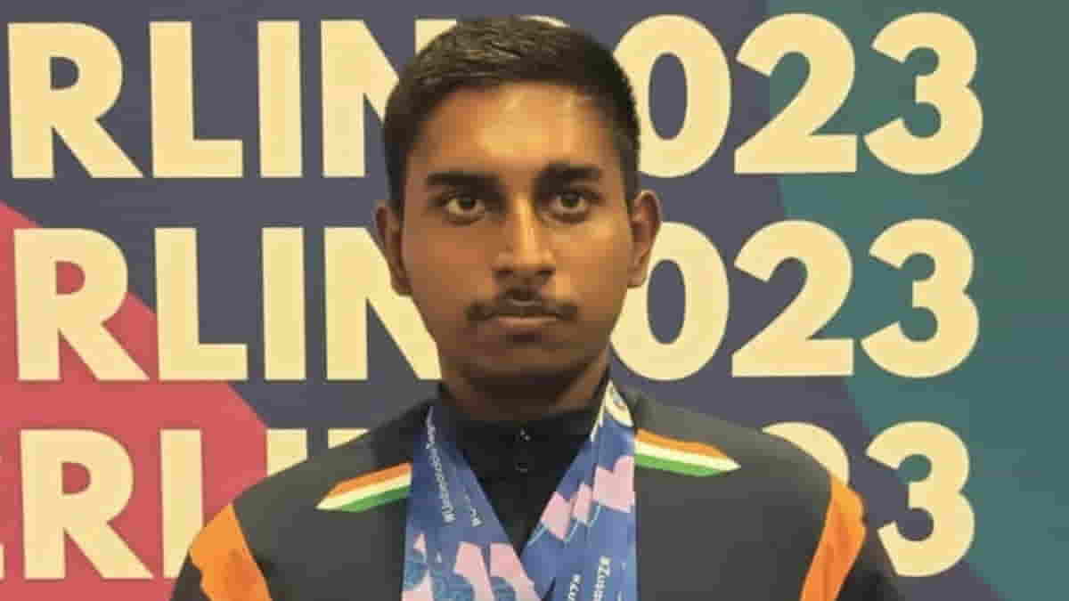 Special Olympics World Games: T Vishal bags silver medal
