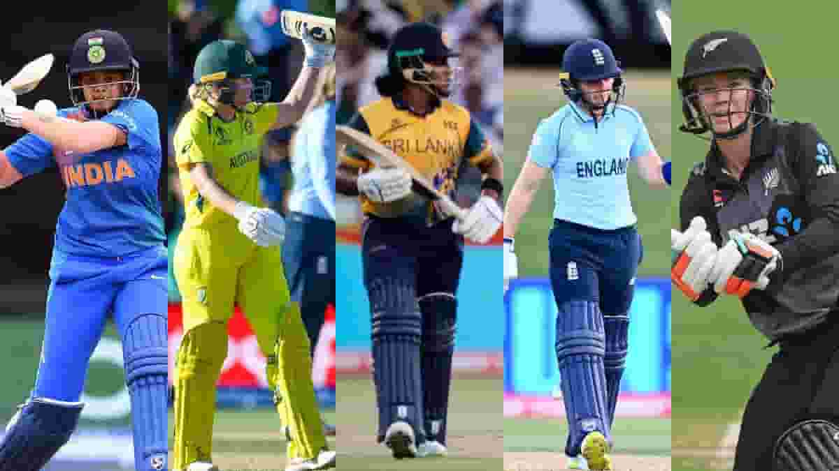 Women T20 World Cup - Batting Stats for Most 6s
