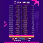 Match schedule announced for Cricket World Cup, India vs Pakistan on Oct 15