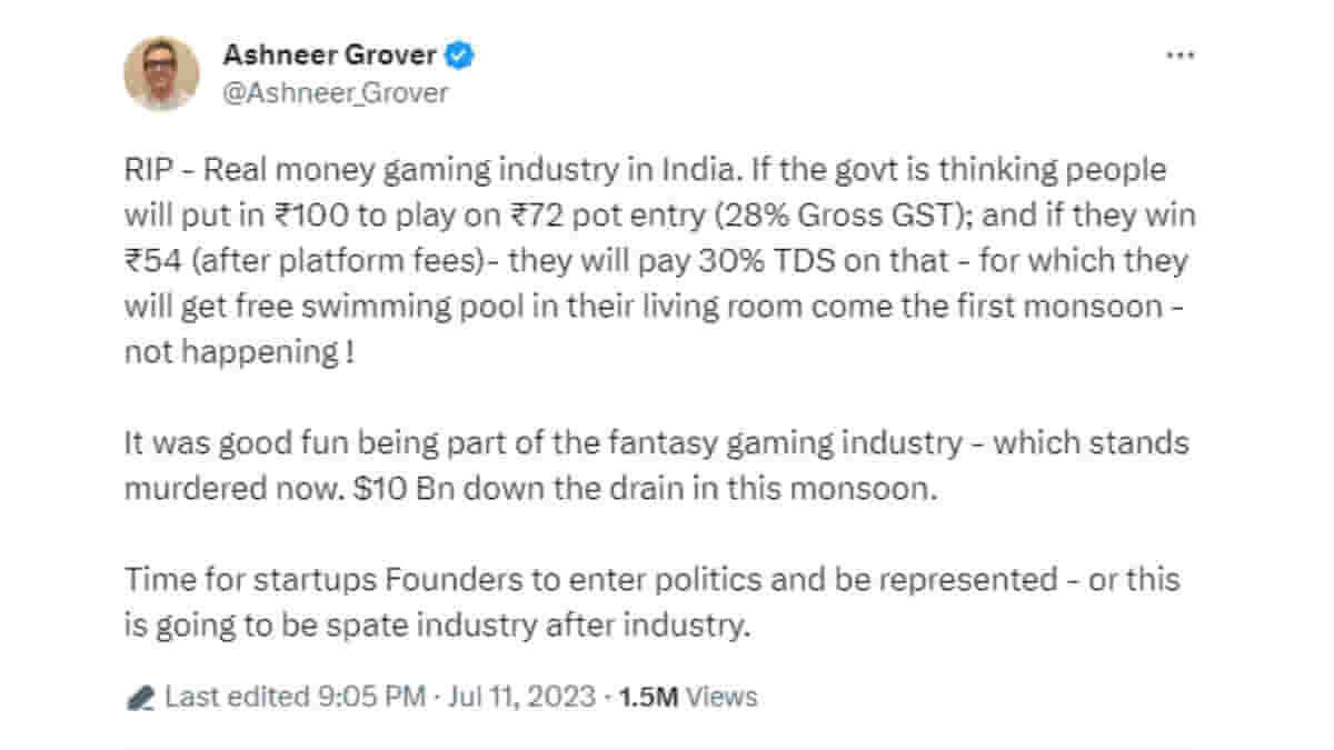 28% Tax on Online Gaming: How did the industry react?