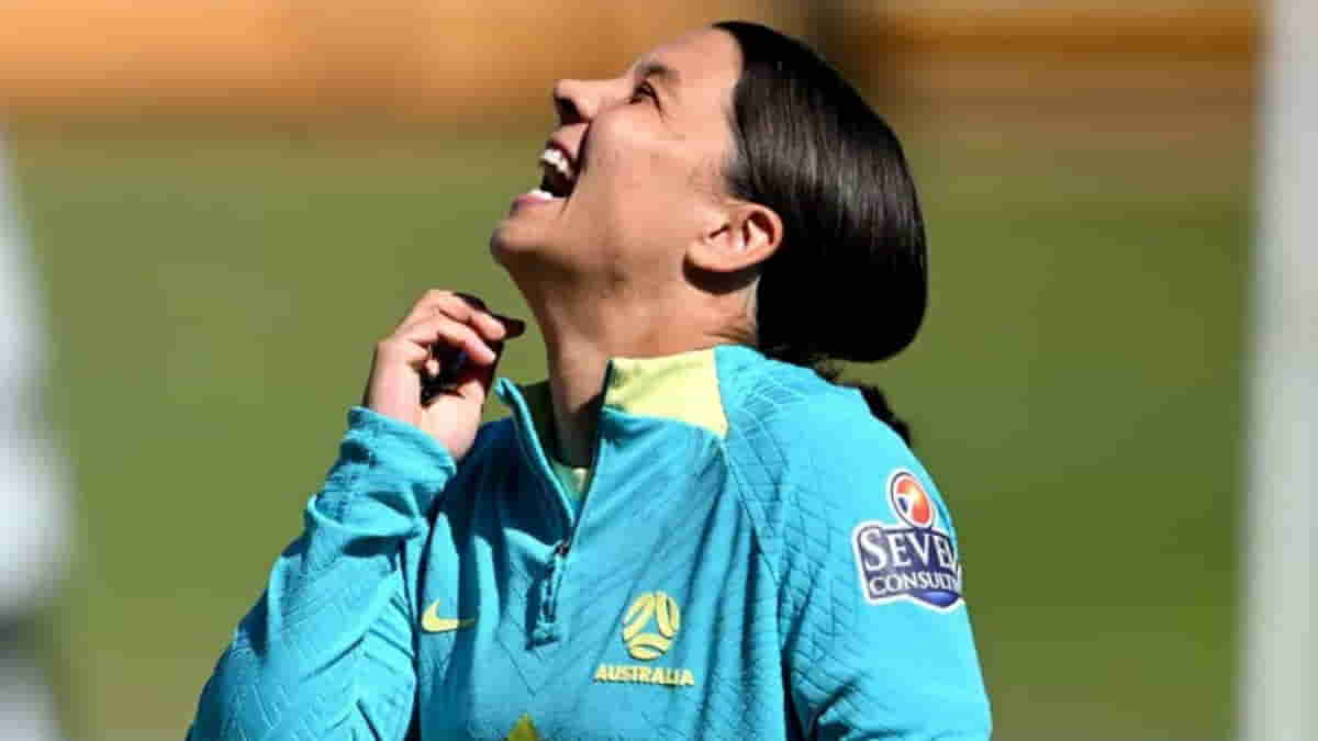 Australia footballer Sam Kerr (pic credit: FIFA Women's World Cup)