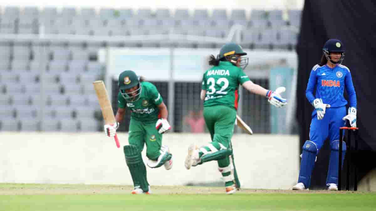 BANGW vs INDW: Spinners, Shamima hand Bangladesh consolation victory