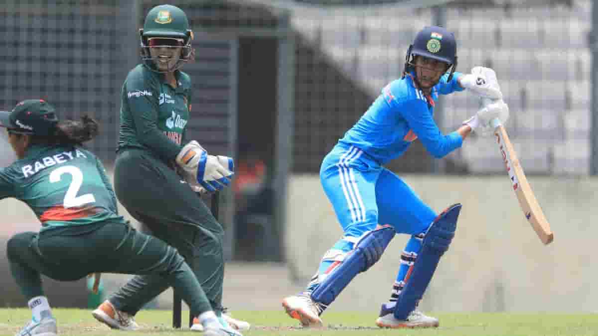 Jemimah Rodrigues' all-round heroics help India level series with 108-run win over Bangladesh