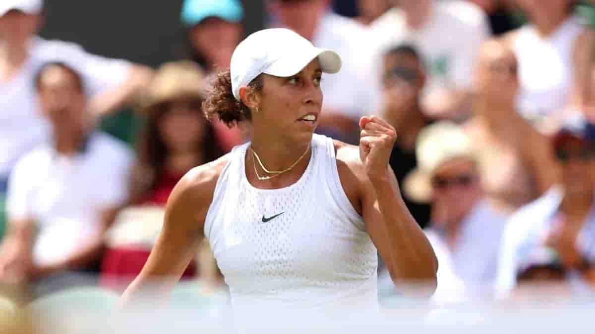 Wimbledon: Madison Keys halts Mirra Andreeva's dream run to enter quarterfinals