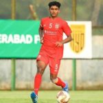 Reliance Foundation Young Champs bag brace with two graduates signing ISL contracts