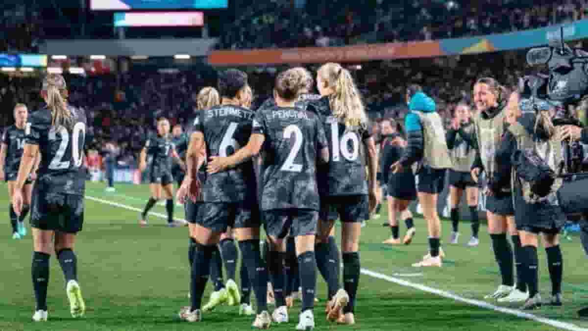 New Zealand made a winning start in the FIFA Women's World Cup. Photo credit: Twitter