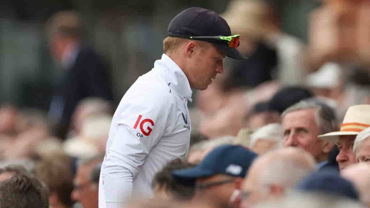 Ashes 2023: 'We will check him and work it out', says McCullum on Ollie Pope's shoulder injury