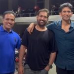 One of the craziest passion I have seen in a person Venkatesh Prasad awestruck with Dhoni’s bike collection in Ranchi (Photo Insta)