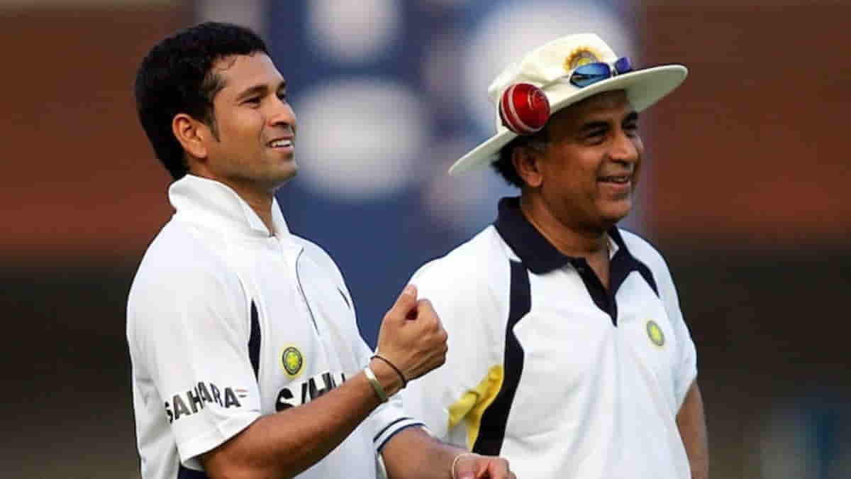 Sachin Tendulkar leads birthday wishes for legendary opener Sunil Gavaskar on his 74th birthday