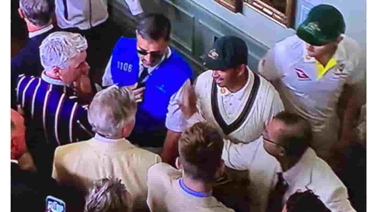 The MCC members heckling and abusing players of the victorious Australian team has once again proved that the cricketing spirit evaporated many moons ago. Photo credit: Twitter