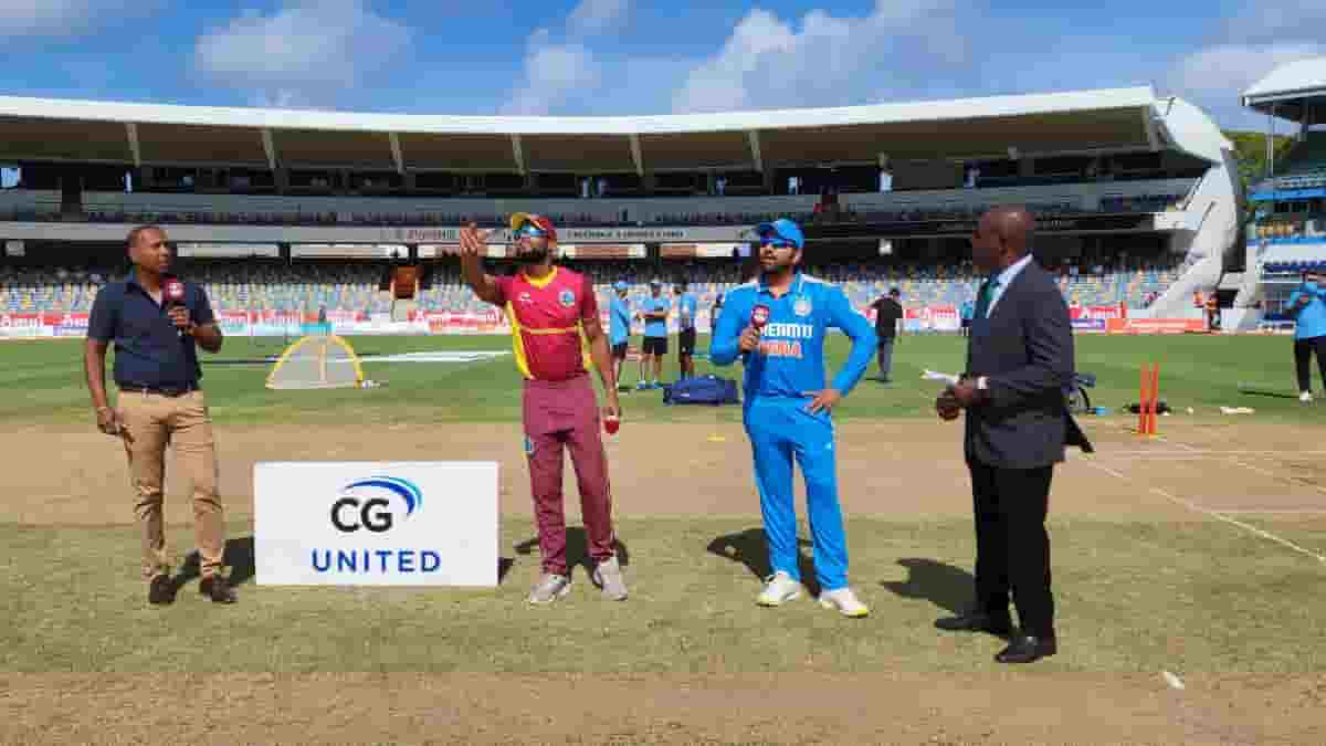 Mukesh makes debut as India win toss, elect to bowl first against West Indies